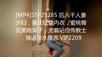 [MP4]STP25285 后入干人妻少妇，喜庆红色内衣，蜜桃臀完美炮架子，无套站位传教士，操逼淫水横流 VIP2209