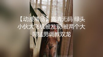 【动漫精品】高清无码 绿头小伙大飞机被发现 被两个大屌猛男调教双龙