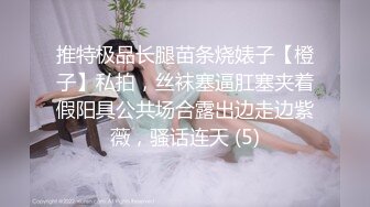 推特极品长腿苗条烧婊子【橙子】私拍，丝袜塞逼肛塞夹着假阳具公共场合露出边走边紫薇，骚话连天 (5)