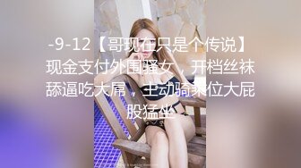 -9-12【哥现在只是个传说】现金支付外围骚女，开档丝袜舔逼吃大屌，主动骑乘位大屁股猛坐