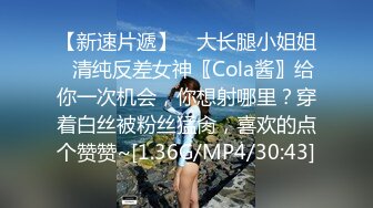 【新速片遞】 ✨大长腿小姐姐✨清纯反差女神〖Cola酱〗给你一次机会，你想射哪里？穿着白丝被粉丝猛肏，喜欢的点个赞赞~[1.36G/MP4/30:43]