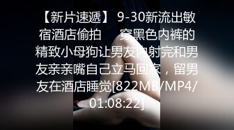 【新片速遞】 9-30新流出敏宿酒店偷拍❤️穿黑色内裤的精致小母狗让男友内射完和男友亲亲嘴自己立马回家，留男友在酒店睡觉[822MB/MP4/01:08:22]