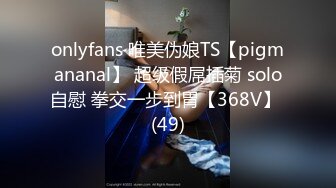 onlyfans 唯美伪娘TS【pigmananal】 超级假屌插菊 solo自慰 拳交一步到胃【368V】 (49)