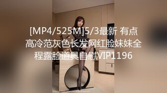 [MP4/525M]5/3最新 有点高冷范灰色长发网红脸妹妹全程露脸道具自慰VIP1196