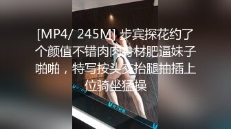 [MP4/ 245M] 步宾探花约了个颜值不错肉肉身材肥逼妹子啪啪，特写按头交抬腿抽插上位骑坐猛操